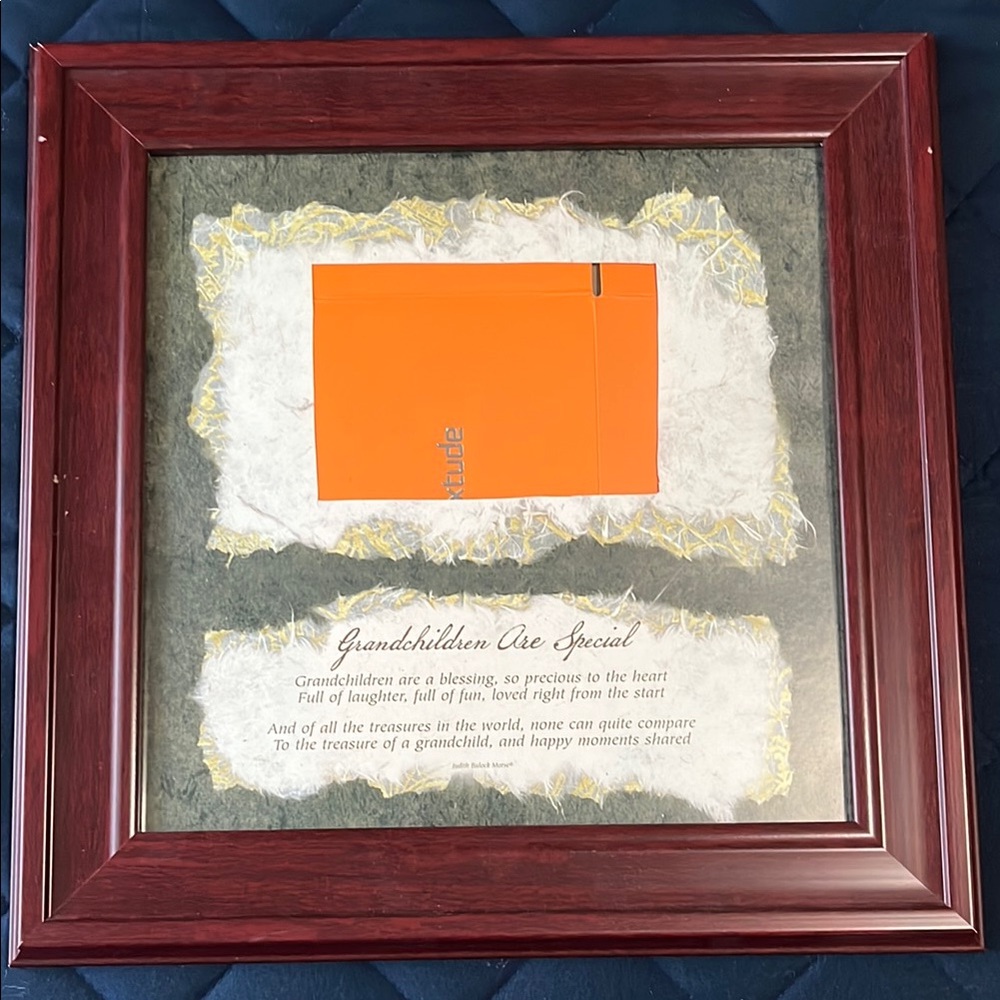 “Grandchildren” Picture Frame Accent